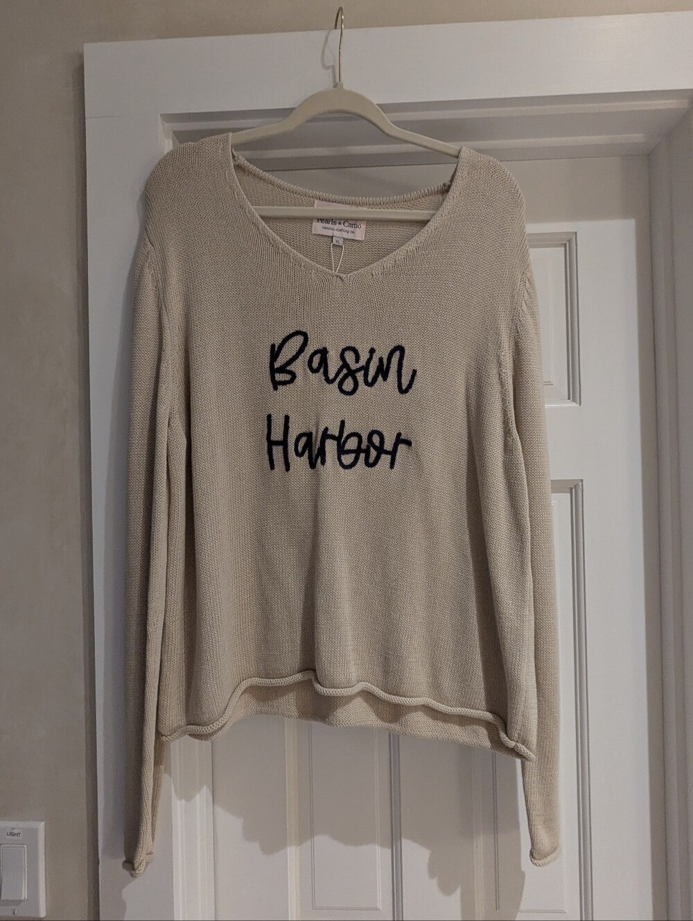 Basin Harbor VT Knit V-Neck Sweater